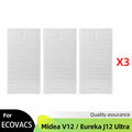 Fit For ( Midea V12 / Eureka J12 Ultra ) Roller Side Brush Hepa Filter Mop Cloth Dust Bag Robot Vacuums Accessory Part