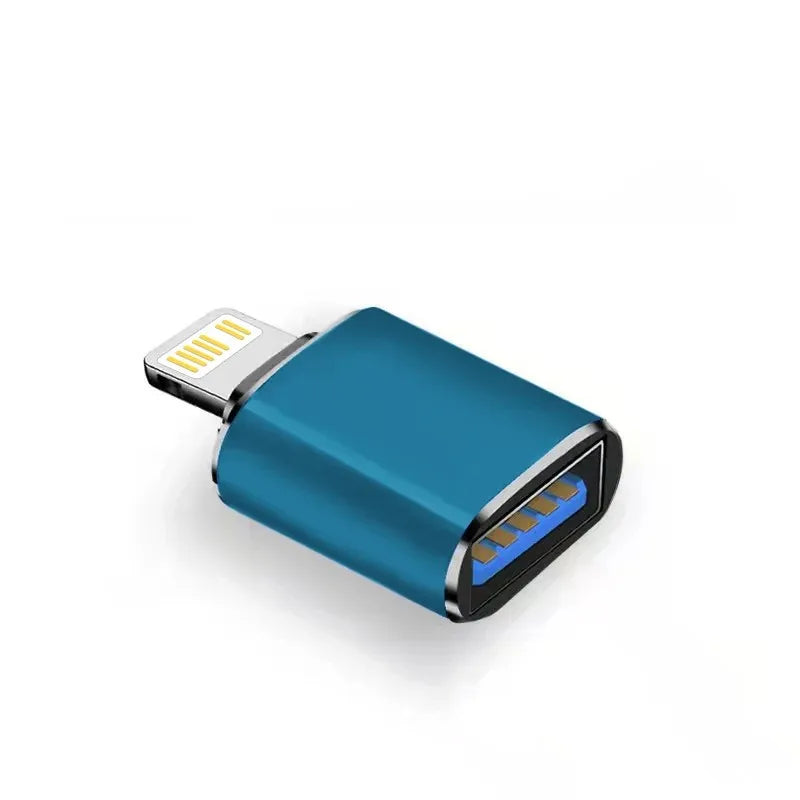 Elough USB3.0 To Lightning Adapter OTG For iPhone iPad Fast Charging Lighting Male to USB Female Adapter For ios 13 above