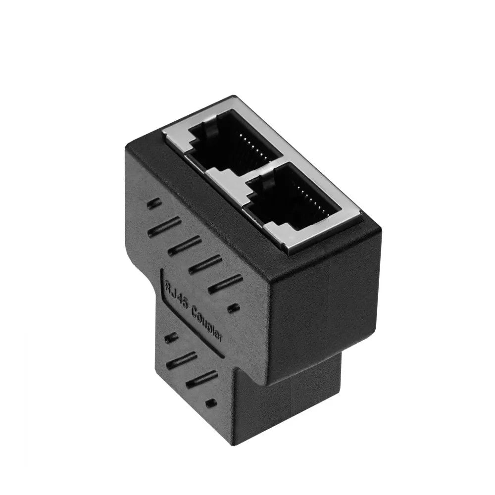 RJ45 Ethernet Cable Splitter Network Adapter,Ethernet Splitter 1 to 3 Cable Suitable Super LAN Ethernet Connector Adapter Cat 6