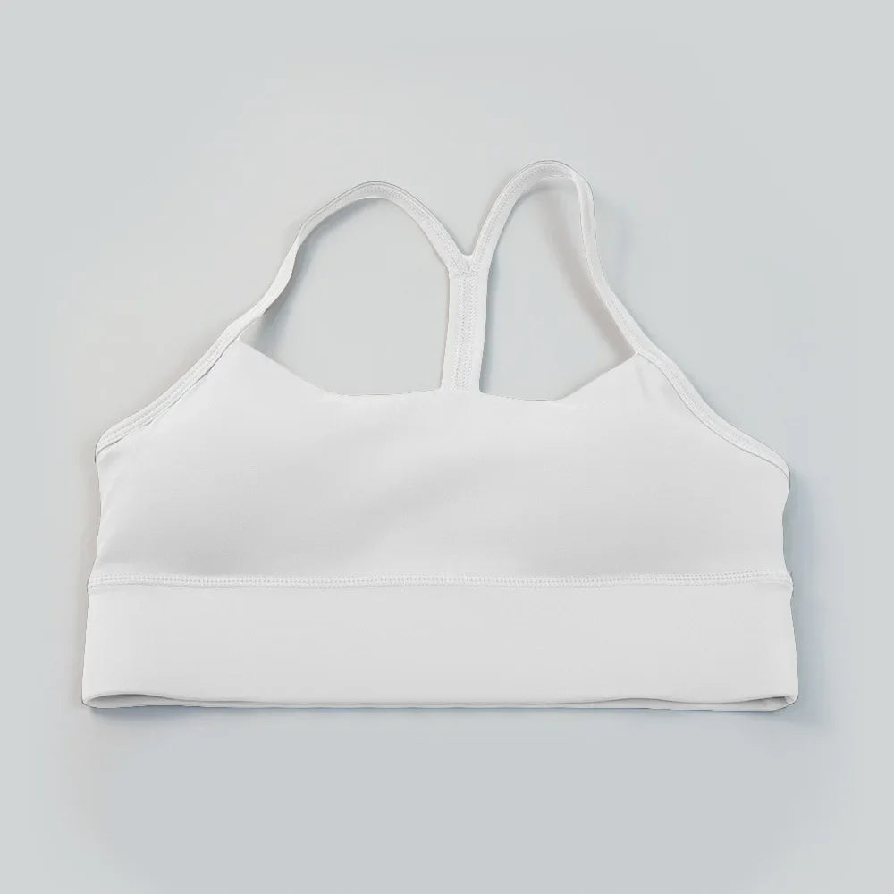 Sports women's yoga bra with Y-back gathered for fitness, running, cycling, quick drying, breathable women's sports yoga bra