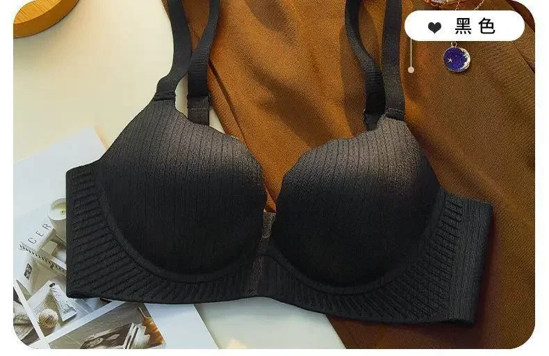 2024 New Push Up Bra for Small Chest  Ultra Thick 6CM Padded No Steel Ring Comfortable & Sexy Lift Lingerie for Flat Chest Women
