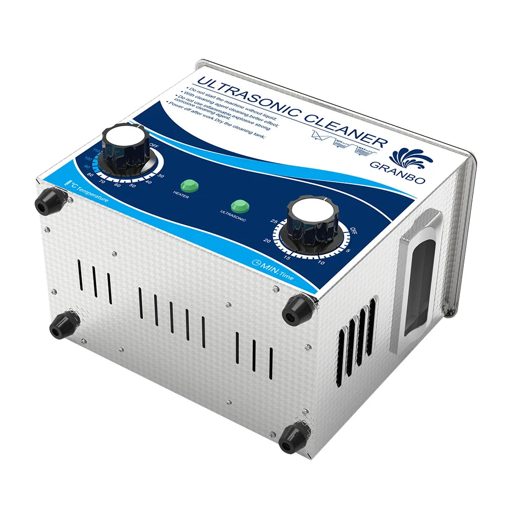 Granbo Ultrasonic Cleaner 3.2L Ultrasound Cleaning Bath 180W Laboratory Ultrasonic Tank Bicycle Chains Cleaning Machine