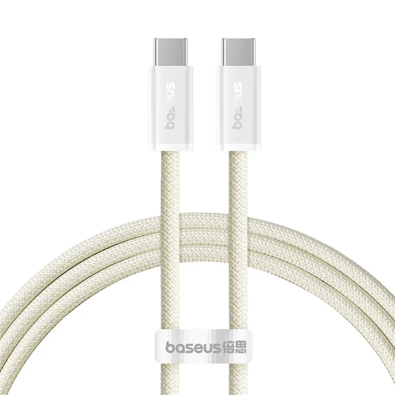 Baseus 100W USB C Cable For iPhone 16 15 Plus Pro Max Type C Cable For Macbook Pro ipad PD Fast Charger Cord Type-C Cable
