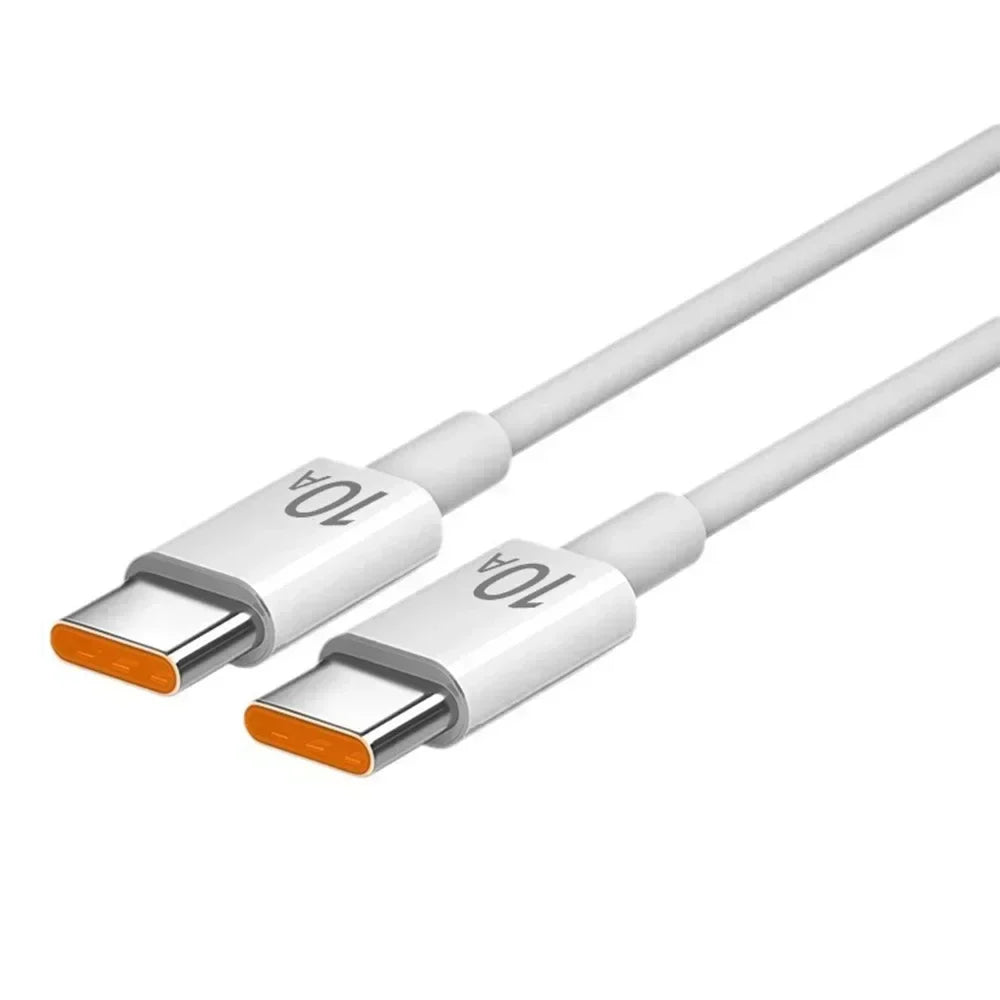 Universal 120W 10A Fast Charger PD Dual USB C To Type C Quick Charging Cable High-speed Data Transfer Wire Cord For Samsung Mi