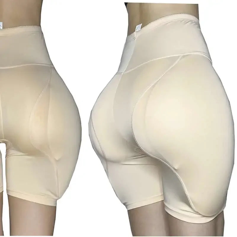 Sponge Padded Women Butt Hip Up Padded Enhancer Crossdresser Shorts High Waist Trainer Shaper Hip Pads Enhancer Booty Lifter