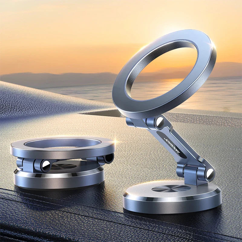 Joryoom Foldable Magnetic Car Phone Holder Mount Universal Strong Phone Mount For Car Samsung Huawei For iPhone 15 14 13 Pro Max