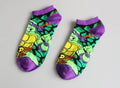 Teenage Mutant Ninja Turtles TMNT Socks Cartoon Women Men Anime Cute Socks Short Cotton Blends Low Cut Ankle Boat Socks Summer