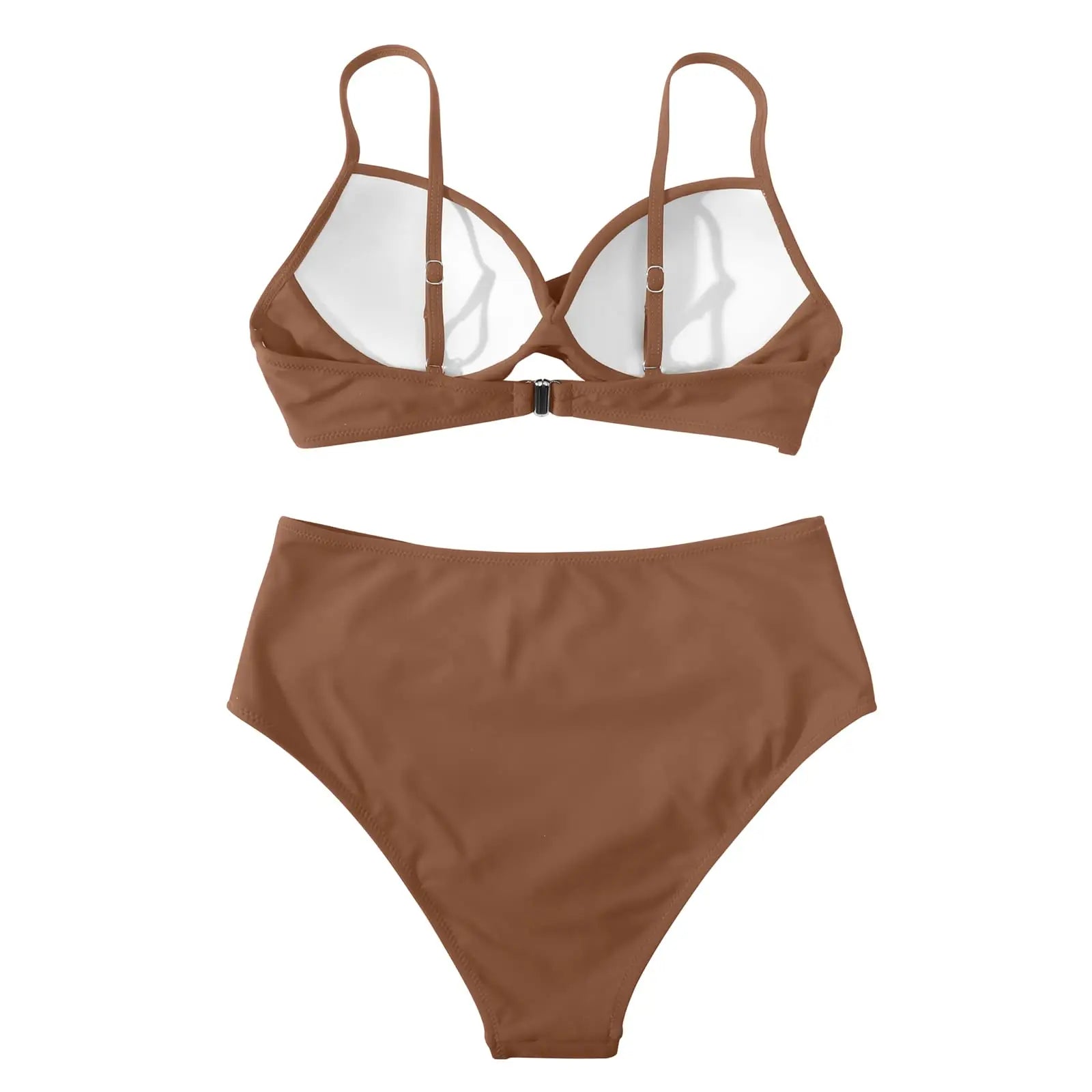 Vintage High Waist Bikinis 2025 Women Push Up Swimwear Printed Swimsuit Female Beachwear Summer Bathers Bathing Suit Swimming