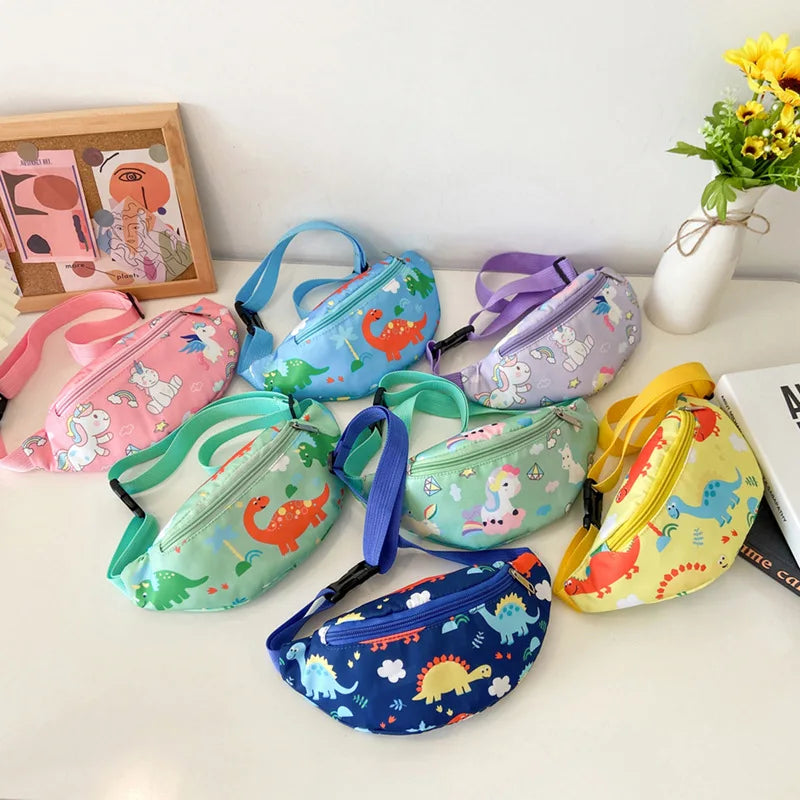 Kids & Adults Sport Bum Bag, Travel Crossbody Waist Bag