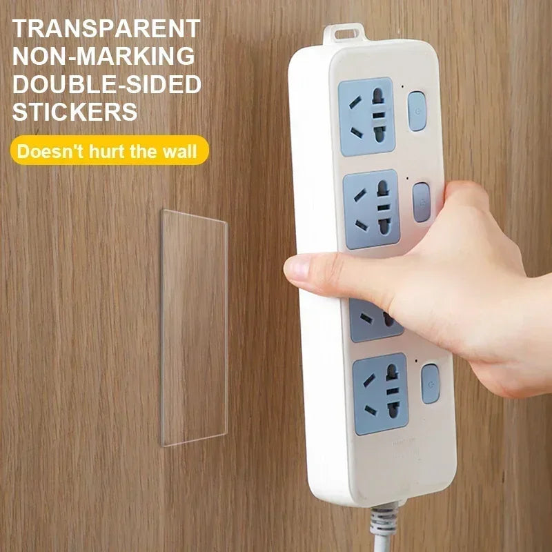 300Pcs Double Sided Adhesive Tape Nano Reusable Super Strong Transparent Wall Stickers WaterProof Widely Used Wall Mount Sticker