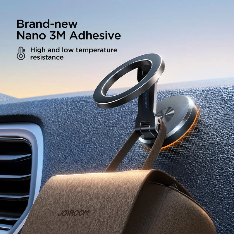 Joryoom Foldable Magnetic Car Phone Holder Mount Universal Strong Phone Mount For Car Samsung Huawei For iPhone 15 14 13 Pro Max