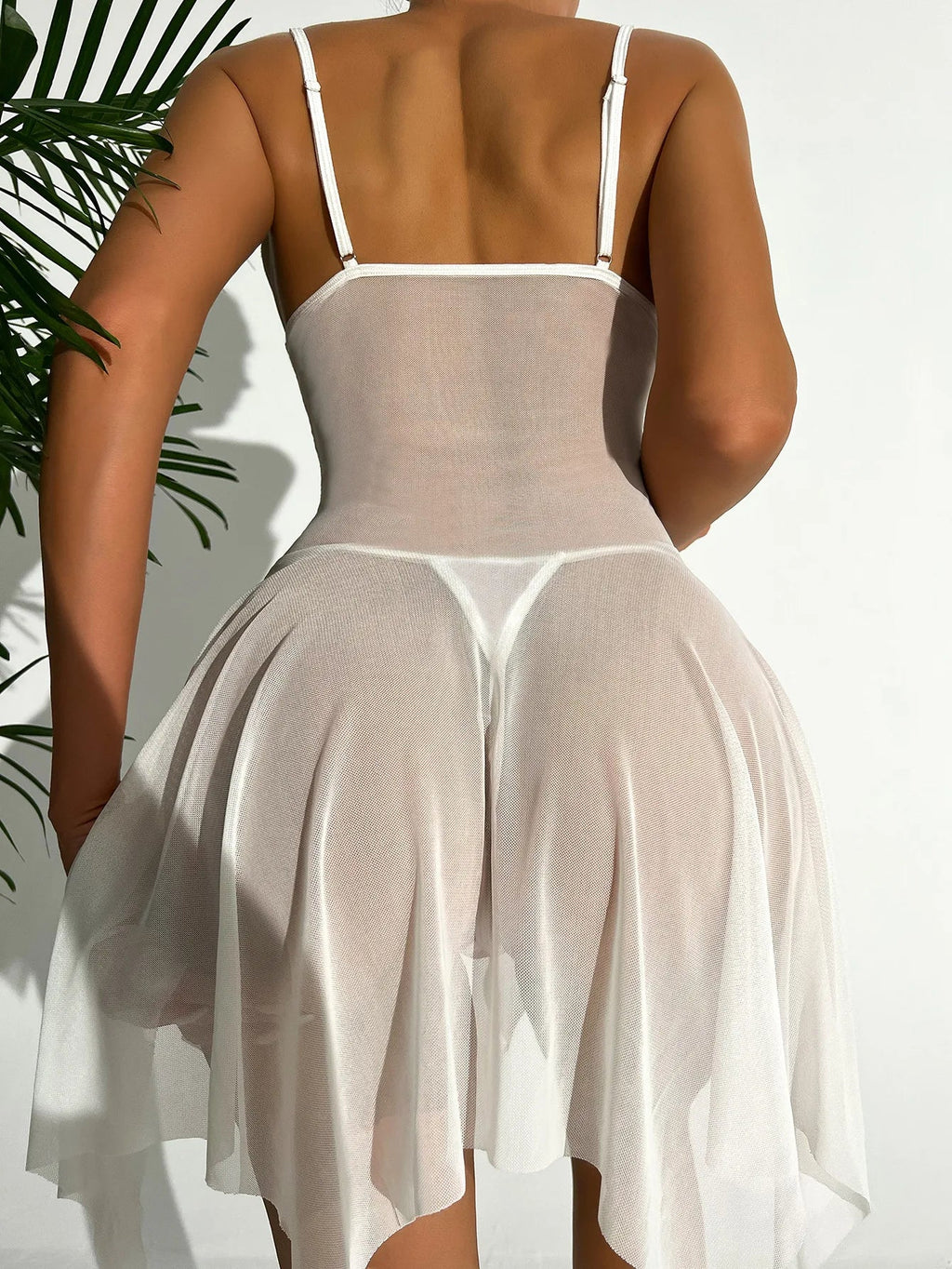 New In Sexy Lingerie For Woman Transparent Porno Sexual Clothing Babydoll Lace Teddy Dress Erotic Underwear Crotchless Sleepwear