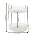 360 Rotation Spice Rack Pantry Cabinet Turntable Cosmetic Seasoning Organizer Kitchen Storage Capacity Shelf Bathroom Accessorie