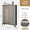 Modern light luxury ultra-thin tipping shoe cabinet 17cm home door aisle entrance large-capacity shoe rack cabinet furniture