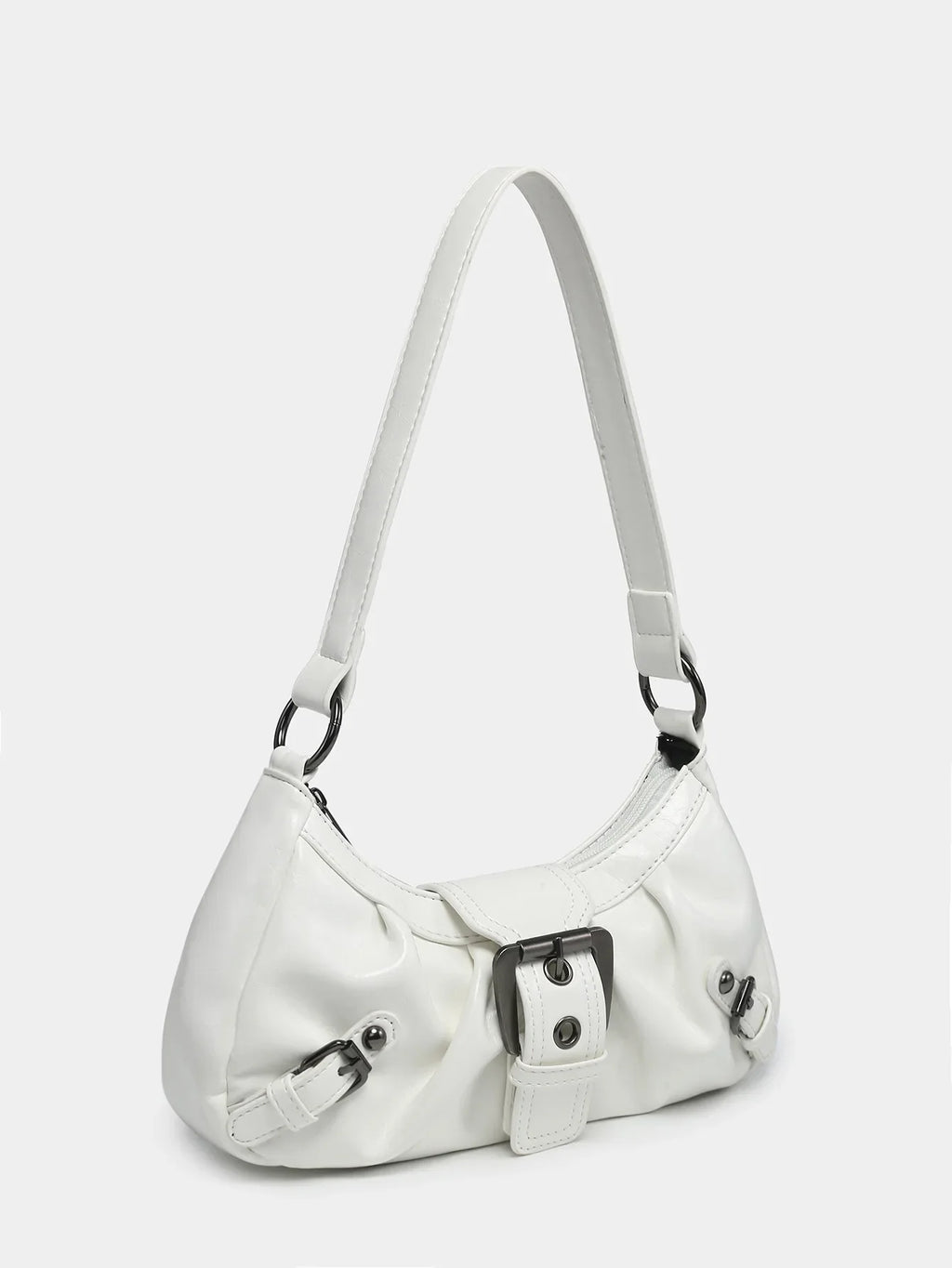 Hot Selling Maillard-Style Retro Small Bag Spicy Girl Y2K Wasteland-style Vintage Leather Shoulder Armpit Bag 2025
