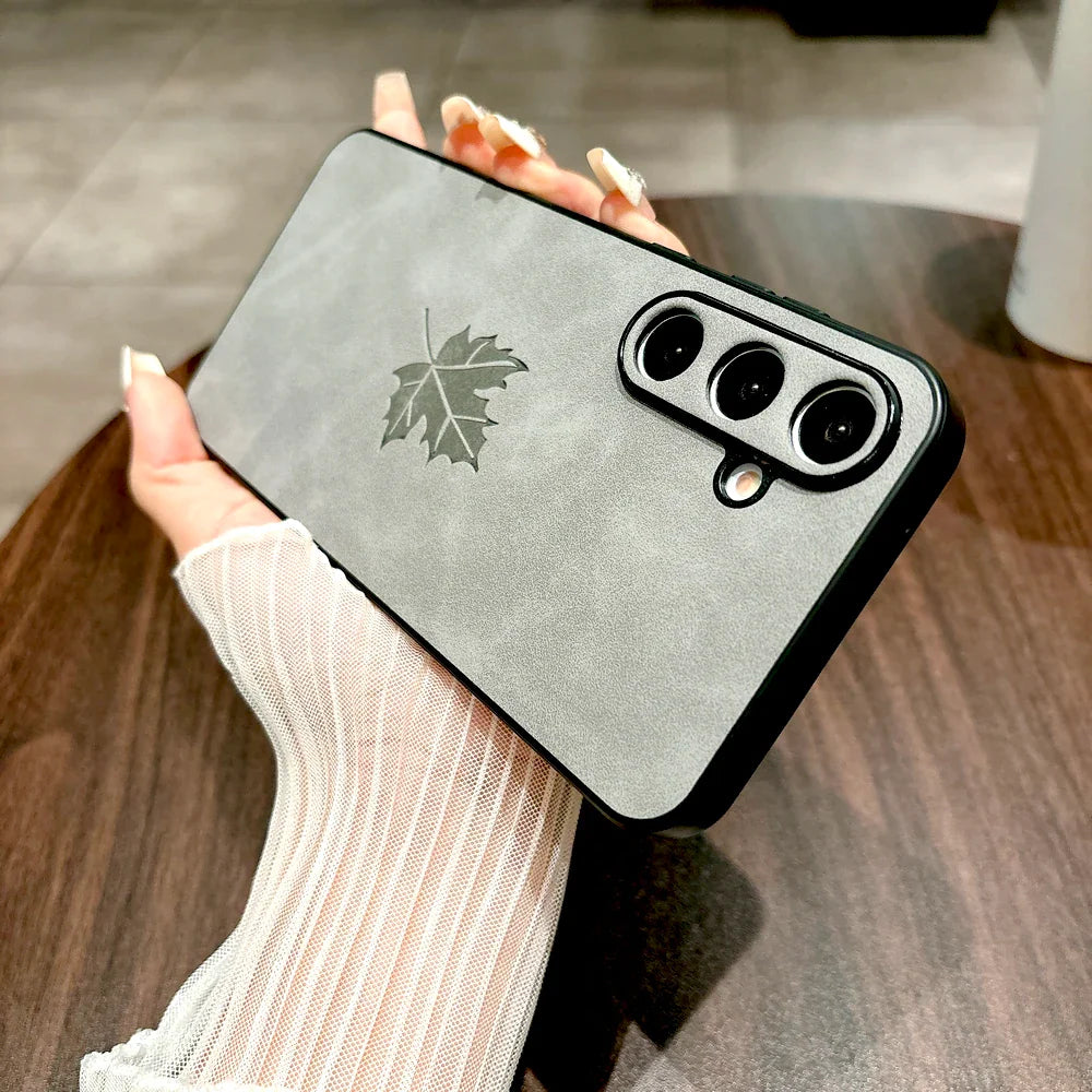 Retro Leather Case For Samsung Galaxy S25 A55 A54 A52 A53 A15 A56 A35 5G S24 S23 S22 S21 Ultra Plus FE Note 20 S24FE S 25 over