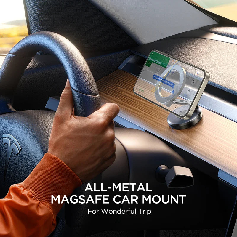 Joryoom Foldable Magnetic Car Phone Holder Mount Universal Strong Phone Mount For Car Samsung Huawei For iPhone 15 14 13 Pro Max