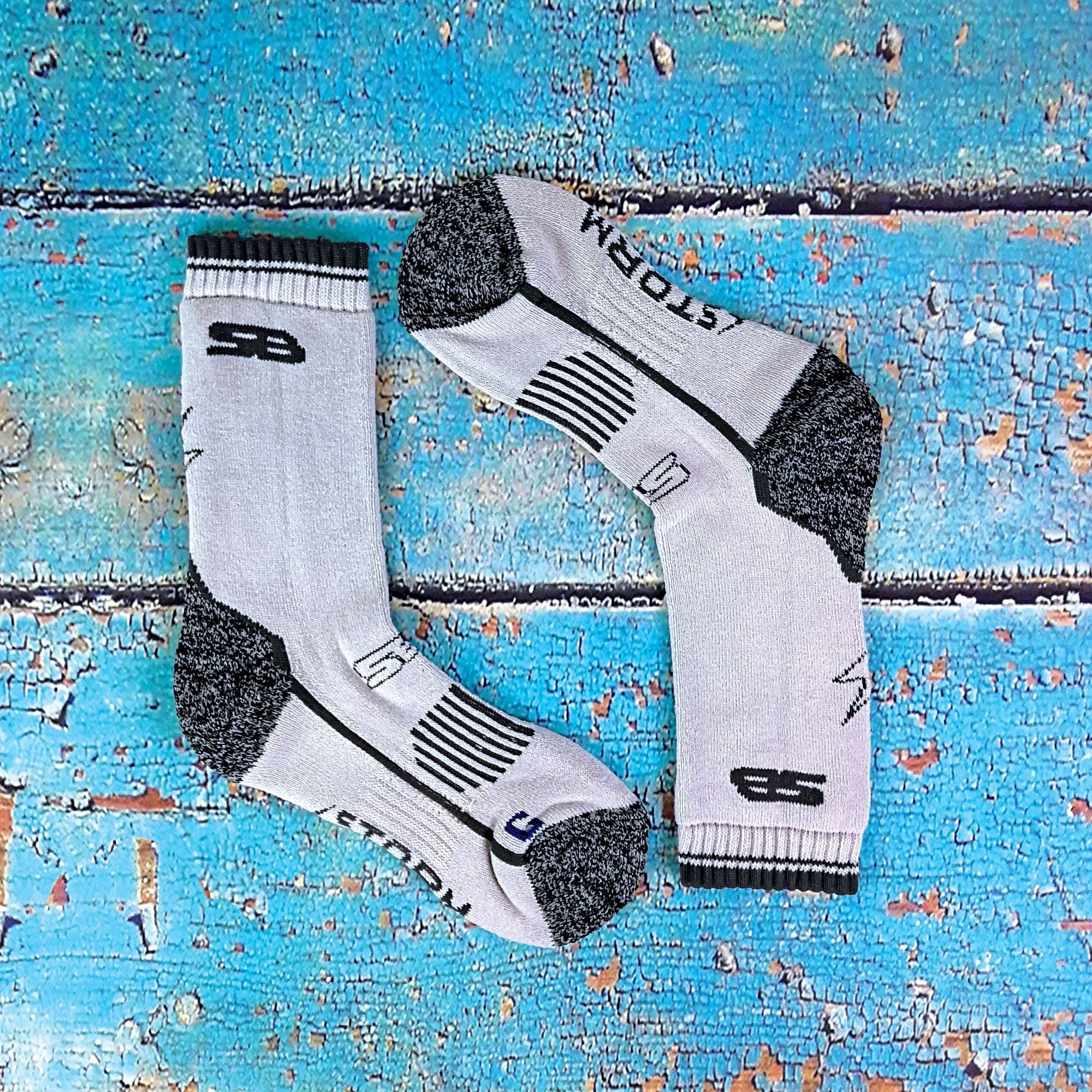 2 Pack Ladies Cotton Walking Socks with Arch Support