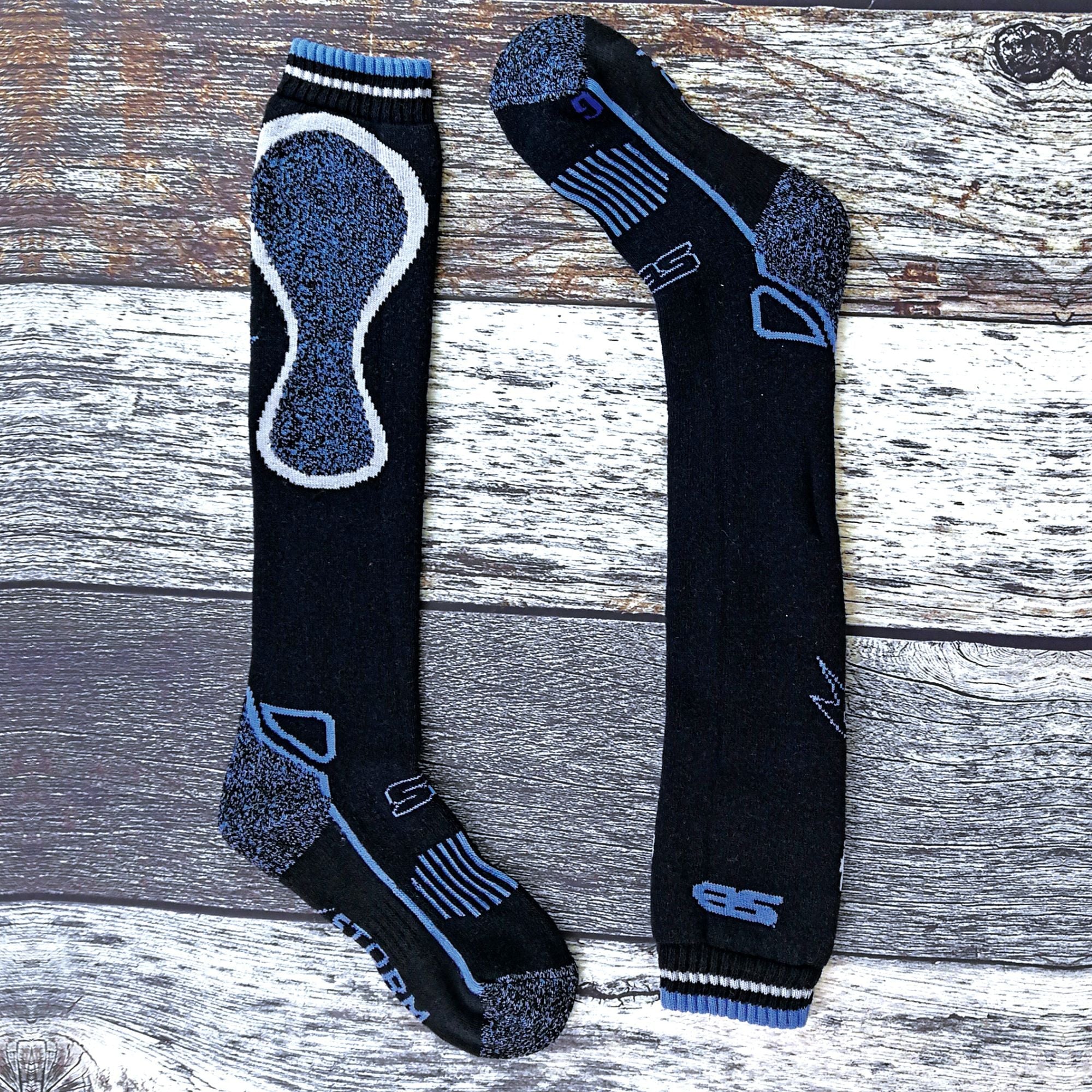 1 Pack Ladies Long Knee High Wool Thermal Equestrian Socks