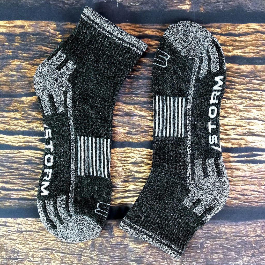 3 Pack Ladies Cushioned Sole Sport Ankle Socks with Arch Support