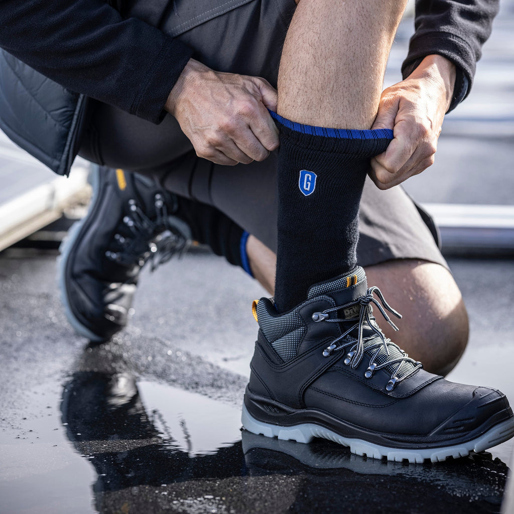 Anti Abrasion Heavy Duty Work Socks for Steel Toe Boots