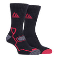 2 Pack Mens Super Soft Bamboo Trekking Hiking Socks for Boots