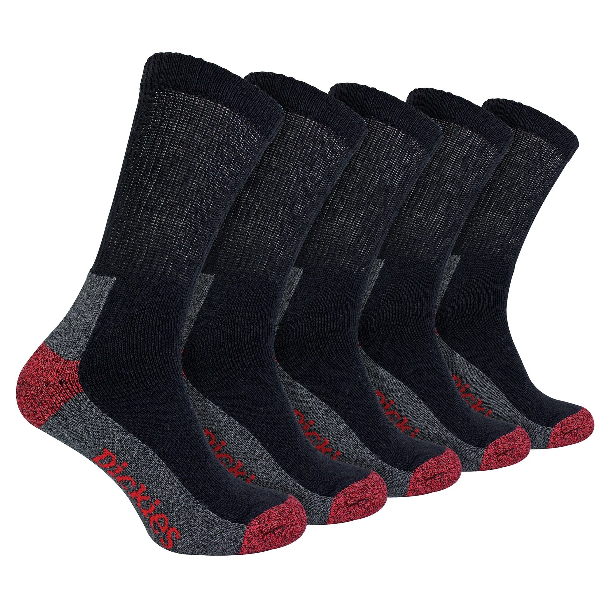 Mens 5 Pack Strong Cotton Work Socks