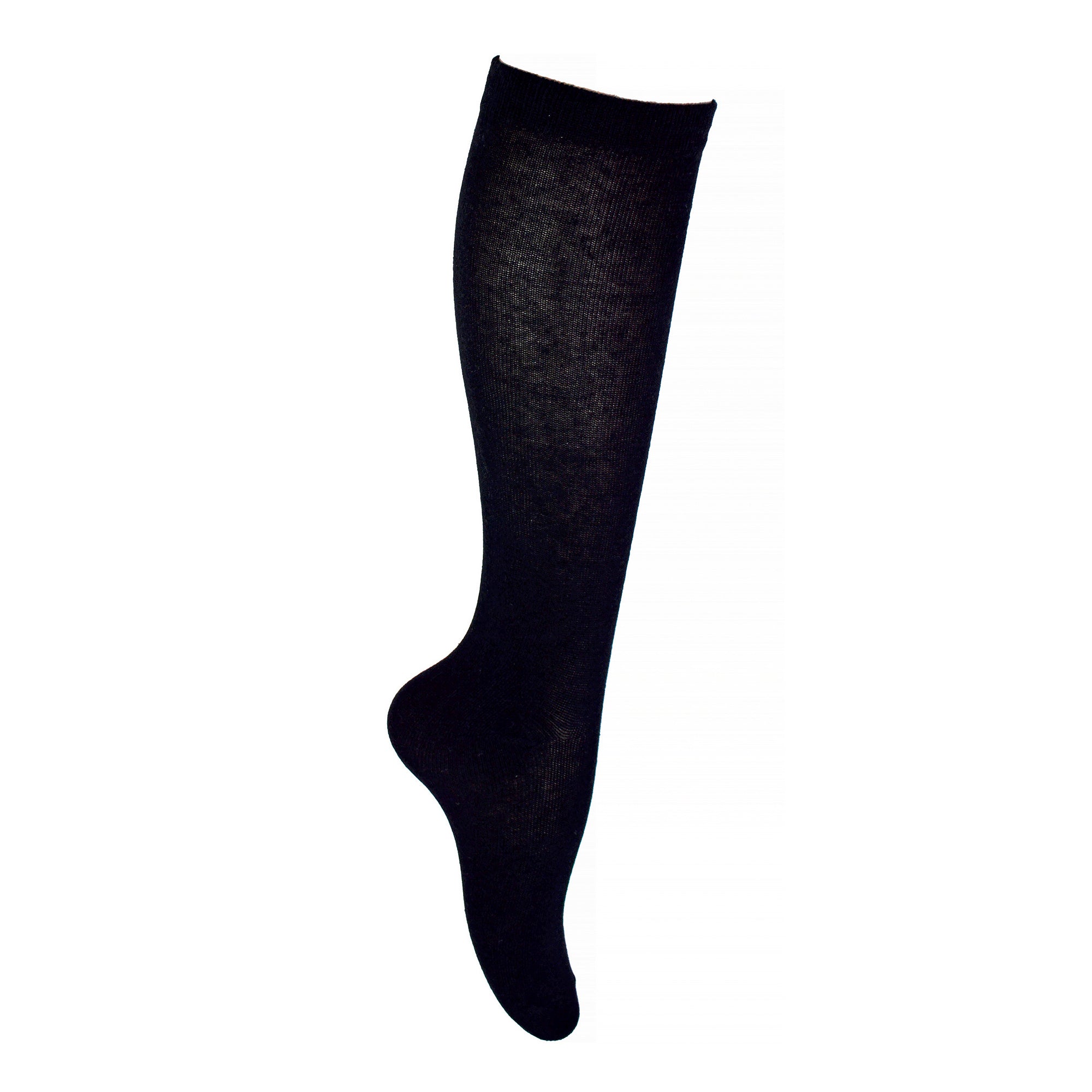 12 Pack Girls Long Knee High Soft Cotton School Socks