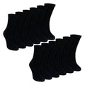 12 Pack Boys Breathable Cotton Sport Socks
