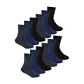 12 Pack Boys & Girls Thick Warm Thermal Winter Socks (3 Sizes)