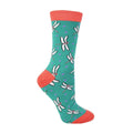1 Pack Ladies Novelty Dragonfly Bamboo Socks