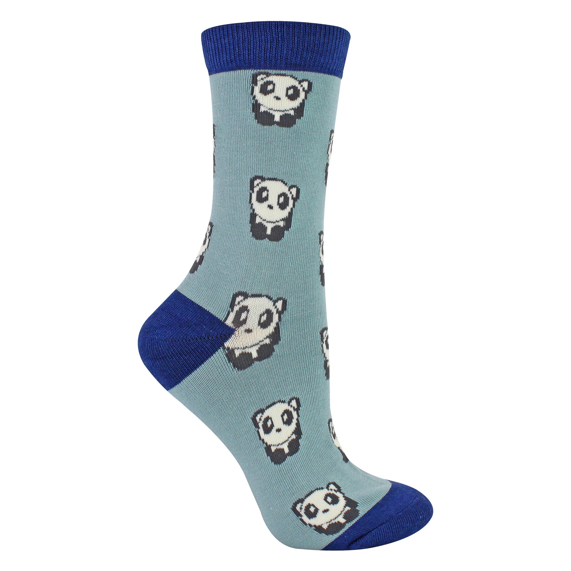 1 Pack Ladies Novelty Duck Egg Pandas Bamboo Socks