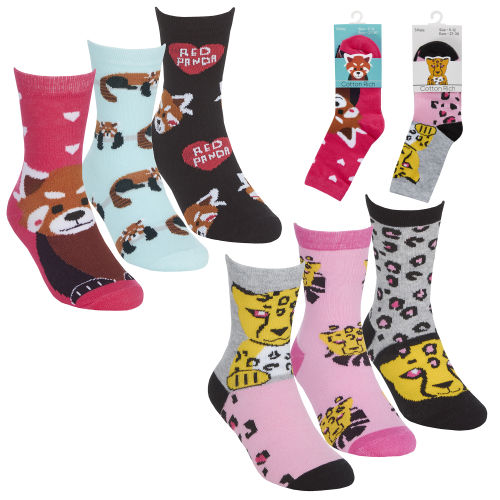 SO20 RED PANDA AND CAT 3PK UK 6 - 3.5