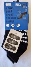 SO5 NON SLIP GRIPPER 3PK UK 6 - 5.5