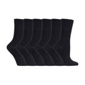 6 Pack Ladies Non Elastic Loose Top Bamboo Socks