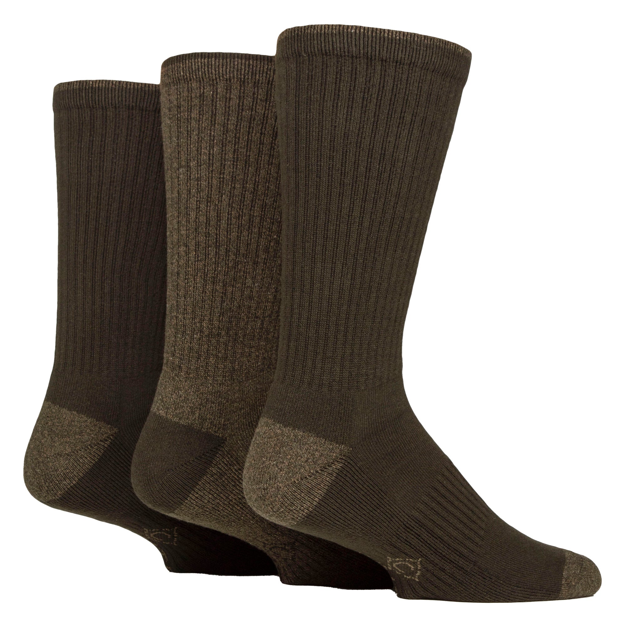 6 Pairs Mens Water Repellent Midweight Outdoor Socks for Hiking & Walking