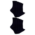 10 Pack Ladies Value Pack Heel & Toe Socks