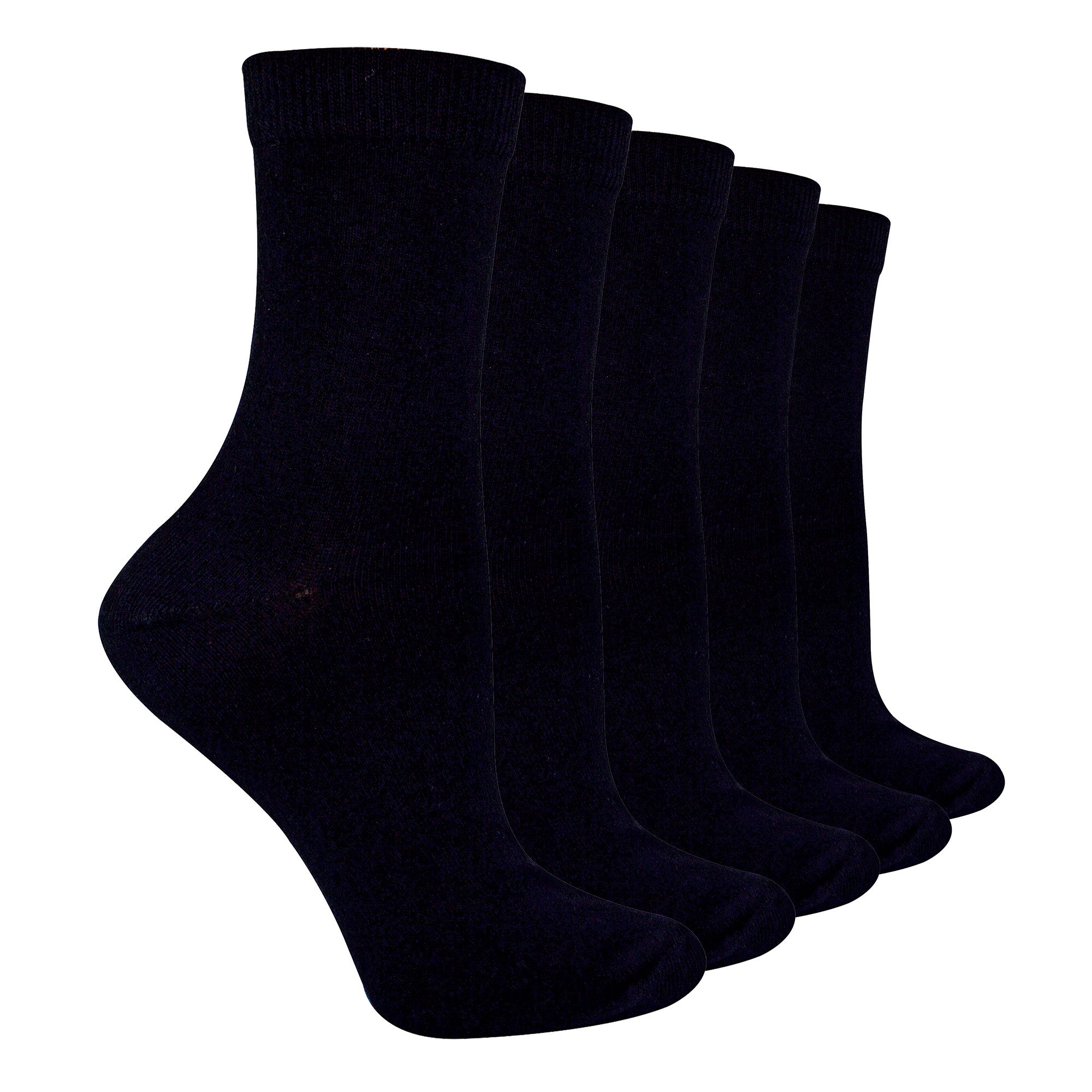 10 Pack Ladies Value Pack Heel & Toe Socks