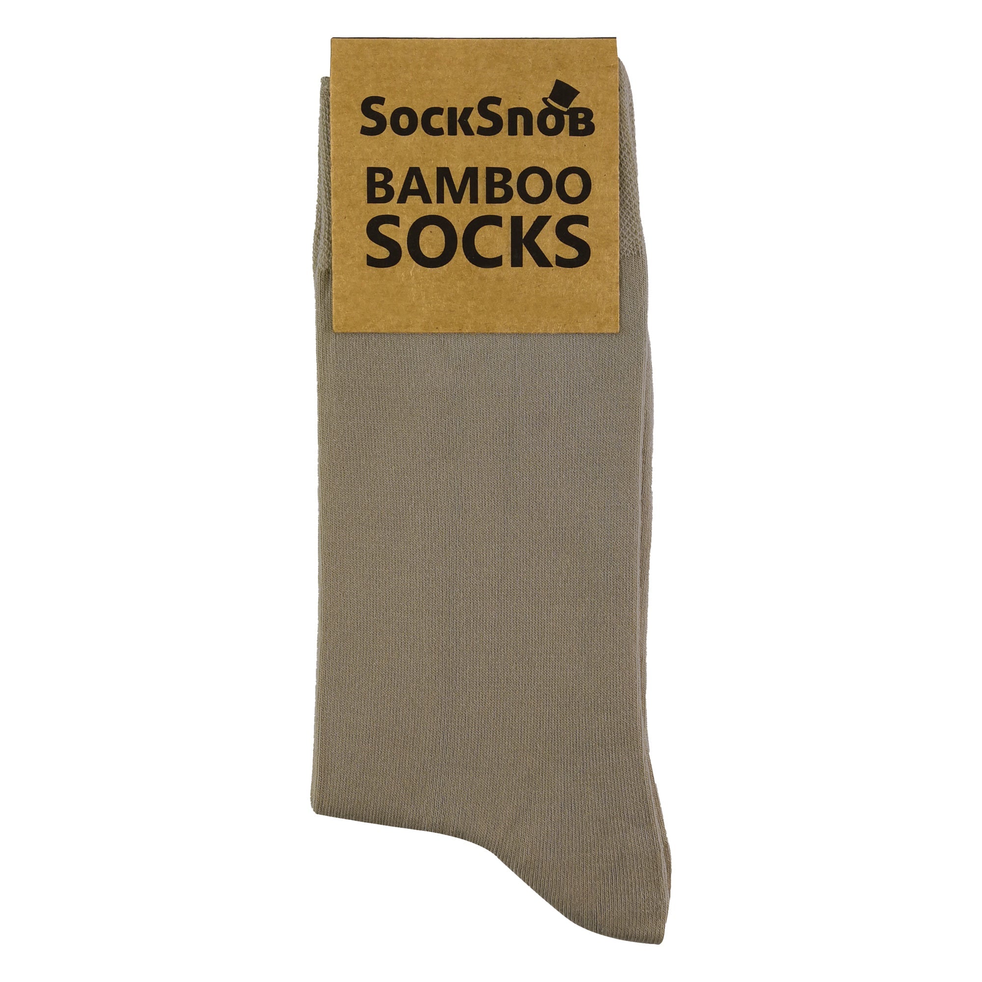 4 Pack Unisex Luxury Bamboo Crew Dress Socks