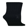 6 Pack Kids Plain Solid Coloured Cotton Socks