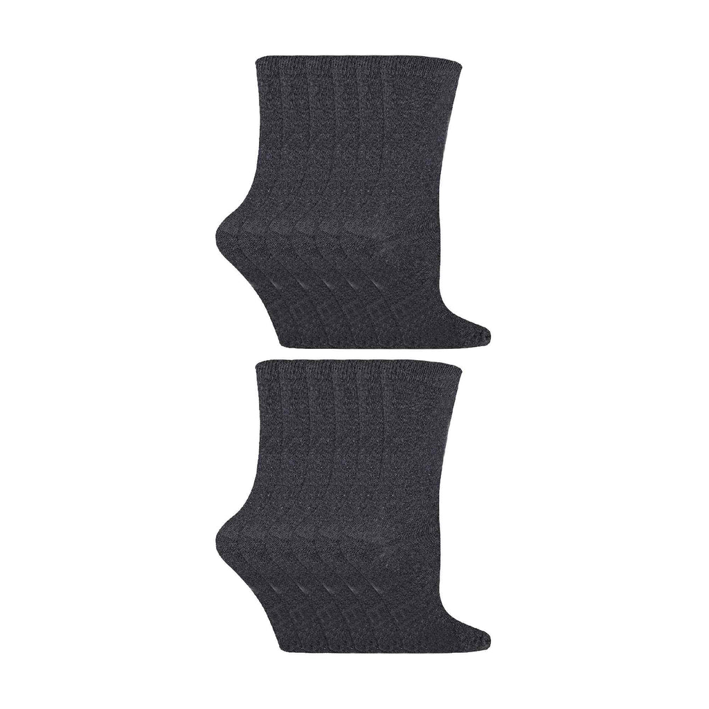 12 Pair Kids Soft Cotton Colourful Casual Plain Dress Socks