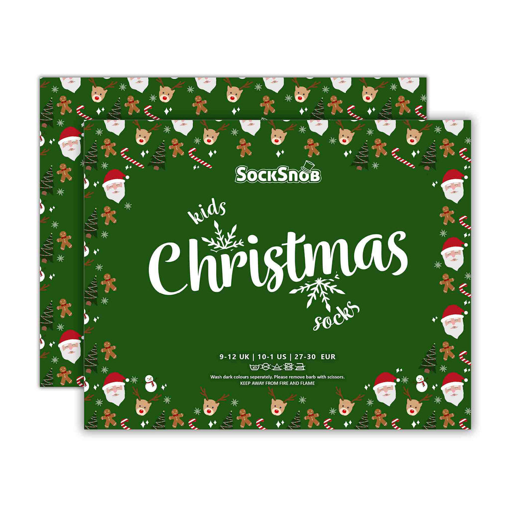 Kids Novelty Festive Christmas Socks (Multipack Options)