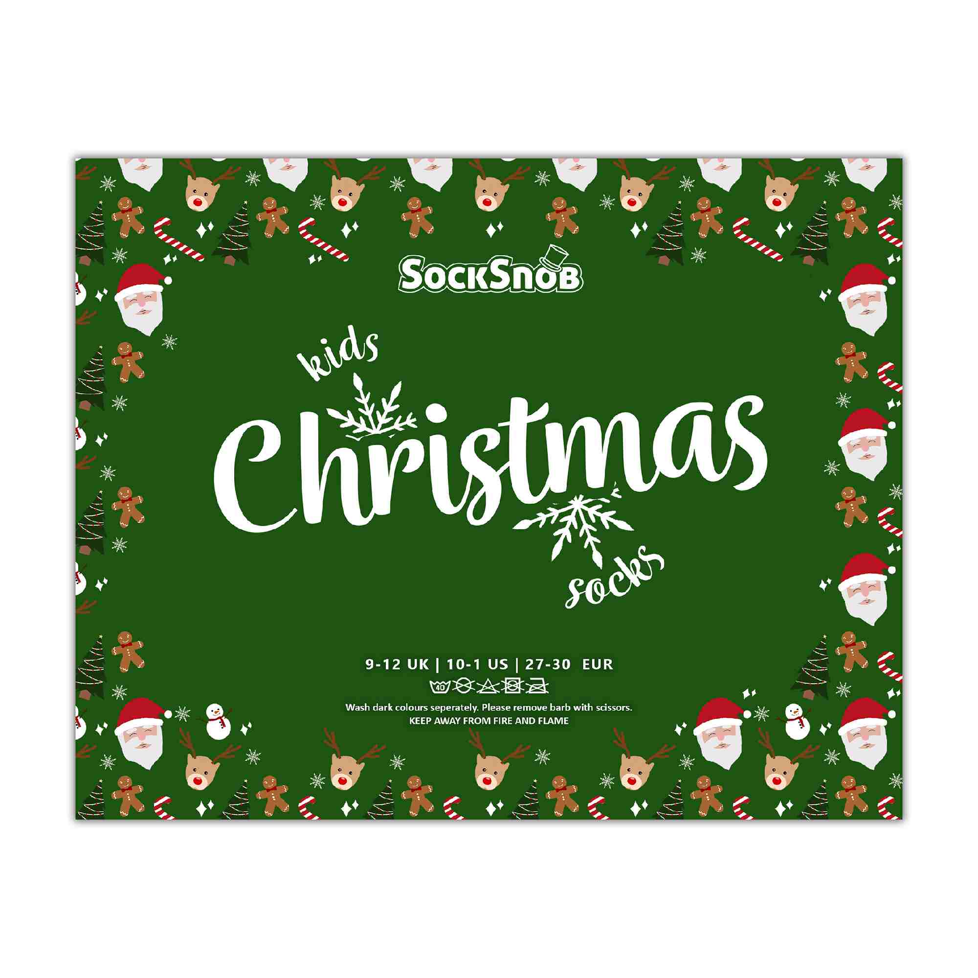 Kids Novelty Festive Christmas Socks (Multipack Options)