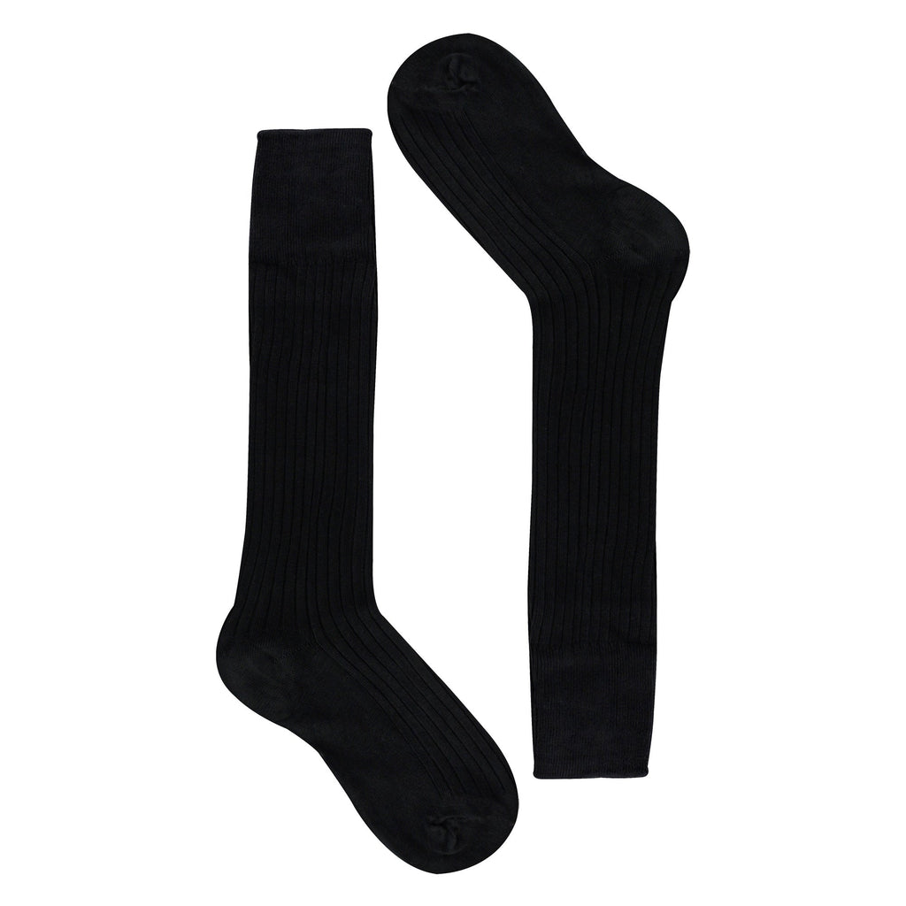 Ladies 3 Pack Knee High 100% Cotton Soft Breathable Socks