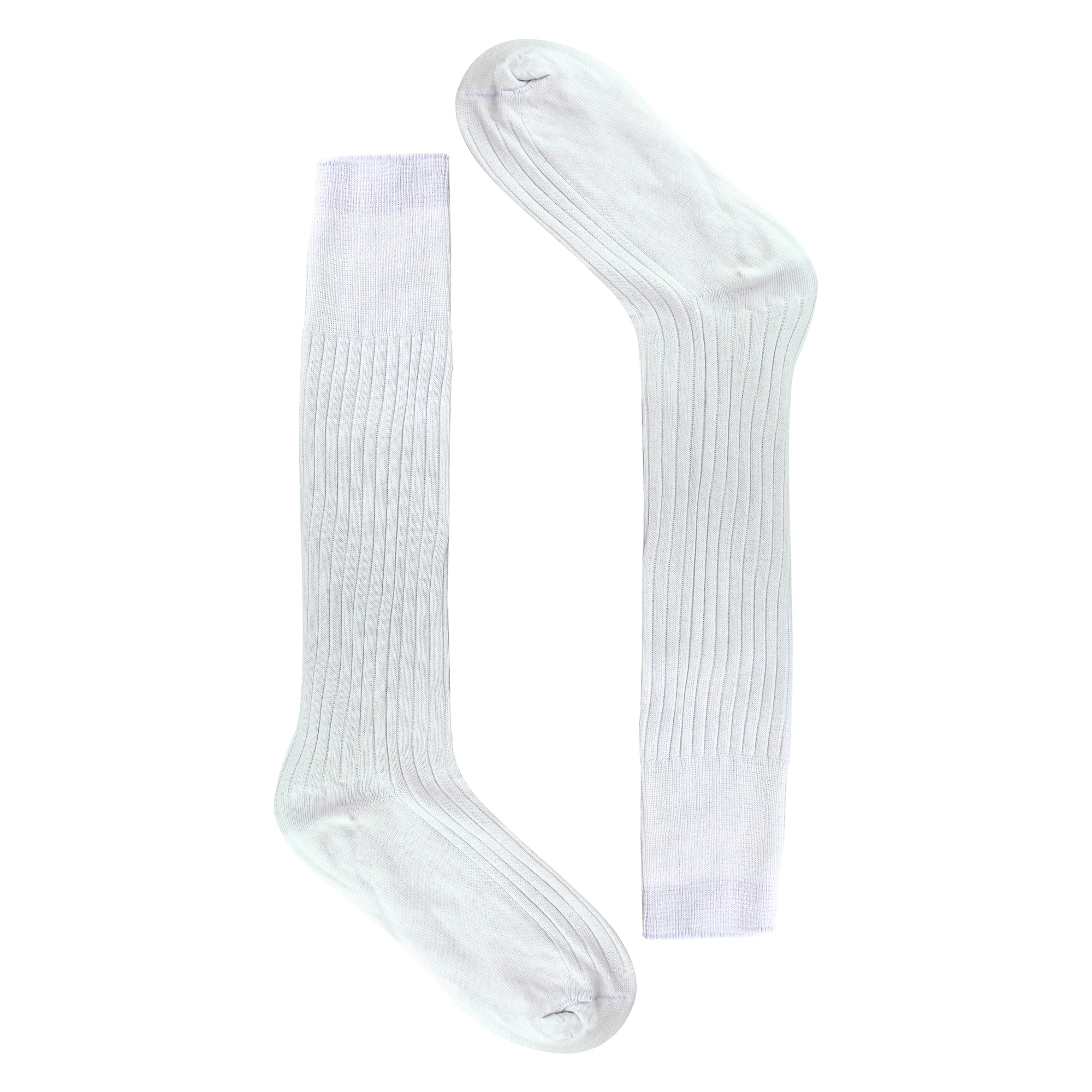 Ladies 3 Pack Knee High 100% Cotton Soft Breathable Socks