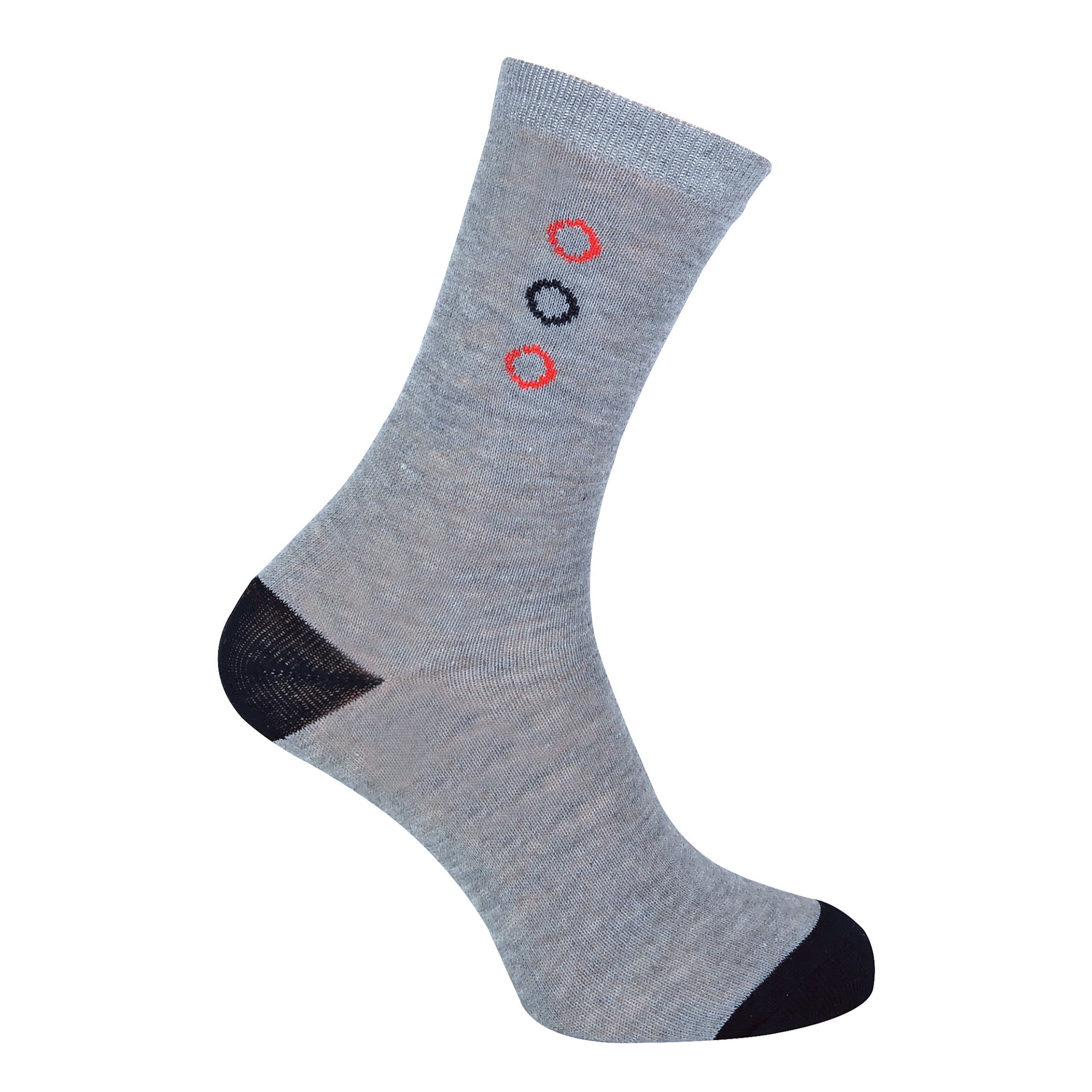 6 Pack Mens Blue Grey Argyle Striped Fashion Dress Socks
