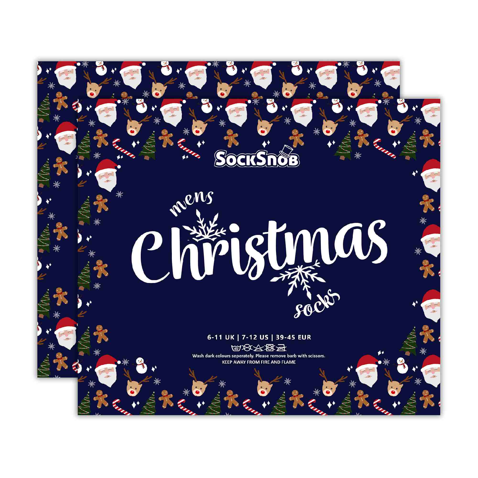 Mens Novelty Festive Christmas Socks (Multipack Options)
