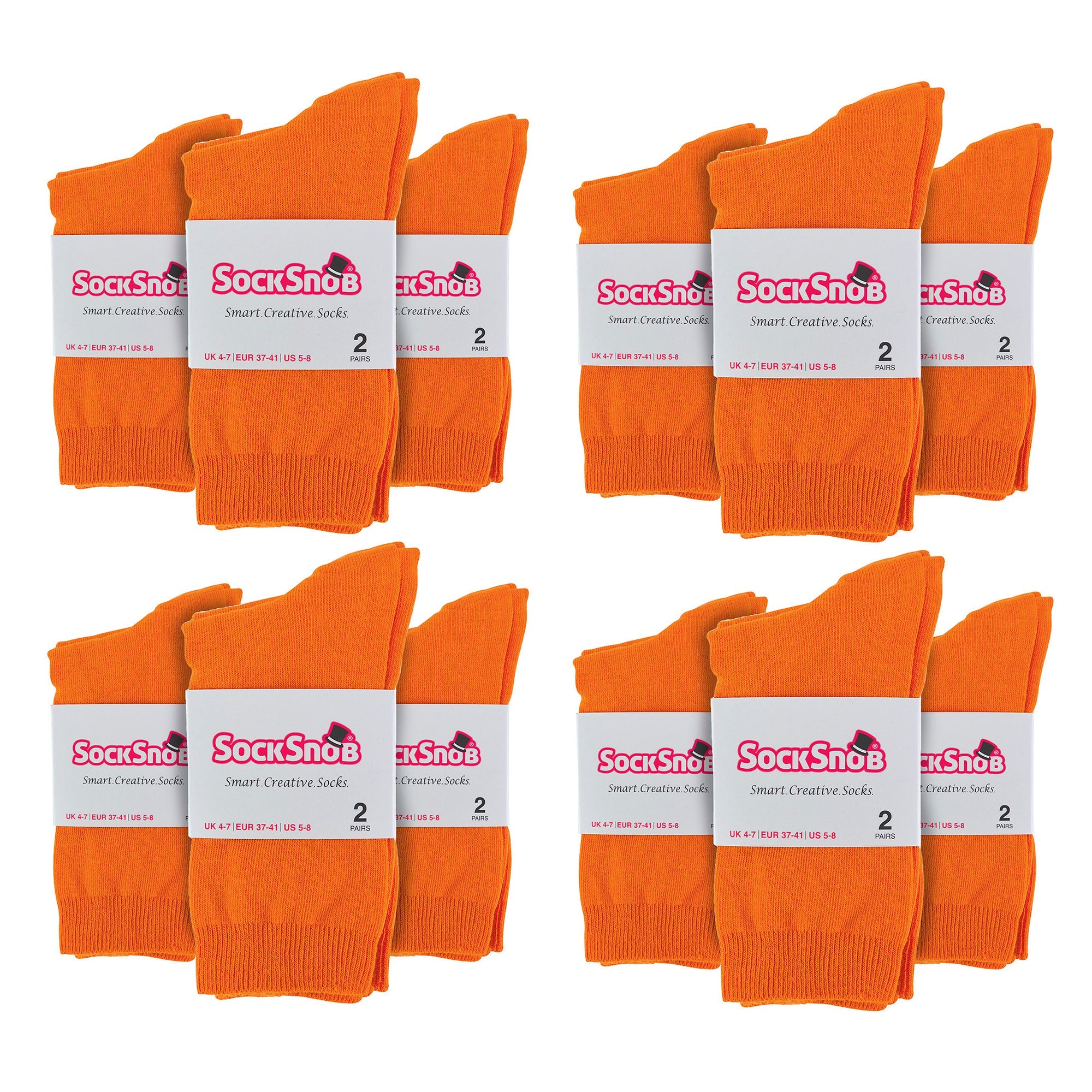 Ladies Plain Coloured Cotton Rich Dress Socks (Multipack Options)