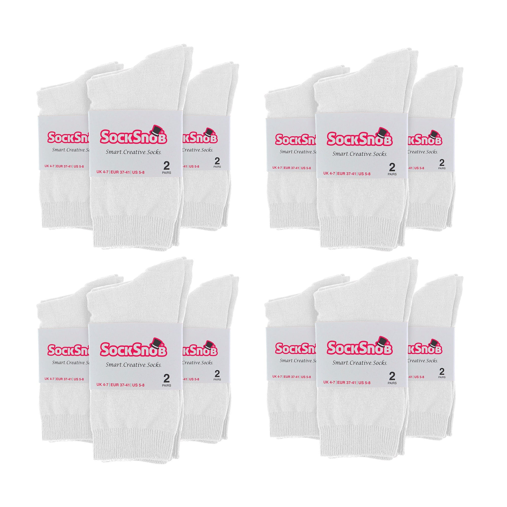 Ladies Plain Coloured Cotton Rich Dress Socks (Multipack Options)