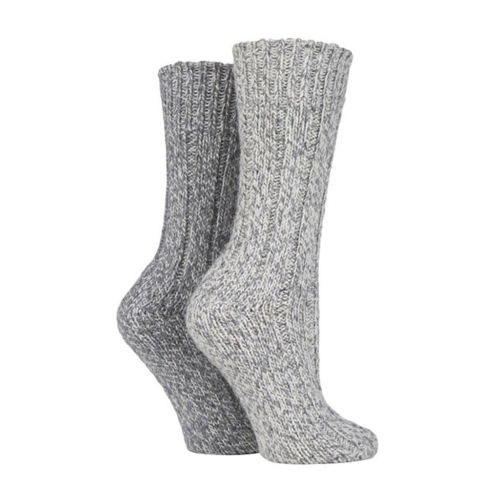 2 Pack Unisex Thick Heavy Winter Warm Wool Hiking Boot Socks